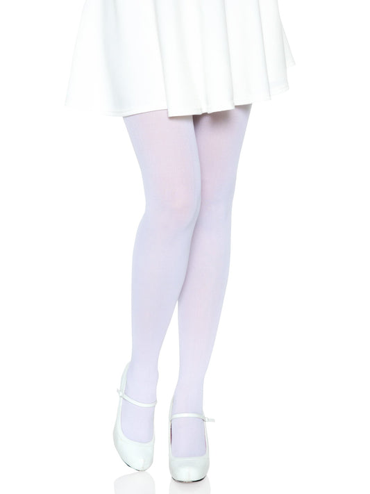 Ari Nylon Women's Tights in White by Leg Avenue