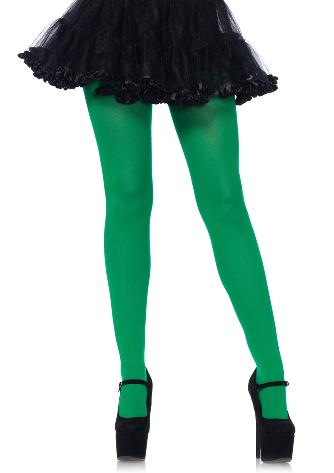 Ari Nylon Women's Tights in Kelly Grn by Leg Avenue
