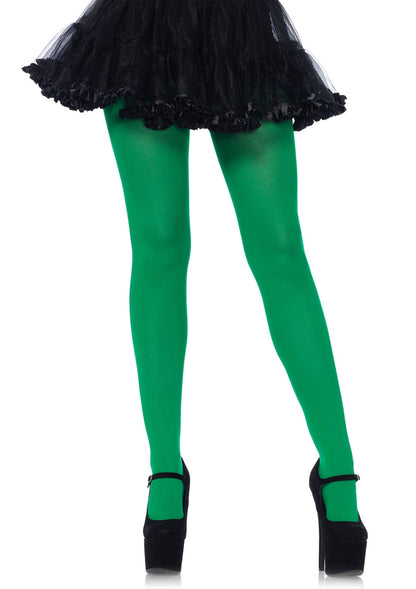 Ari Nylon Women's Tights in Kelly Grn by Leg Avenue