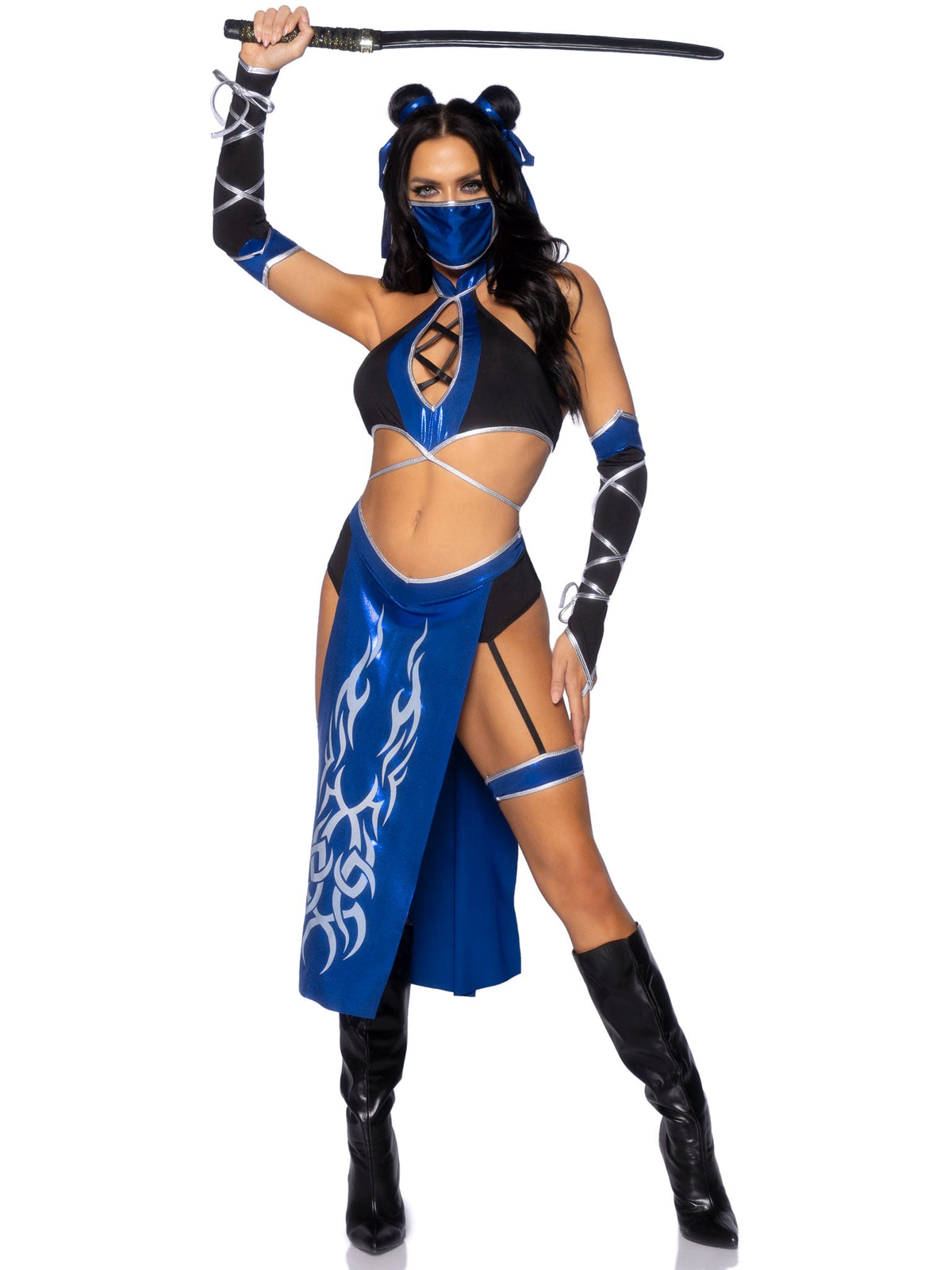 5-Piece Combat Ninja Costume by Leg Avenue