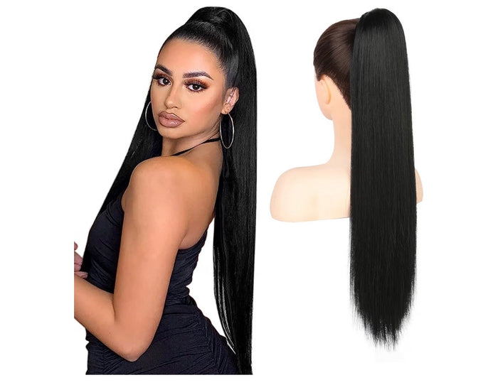 Long Black Ponytail