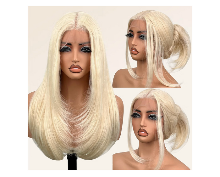 Layered Blonde wig